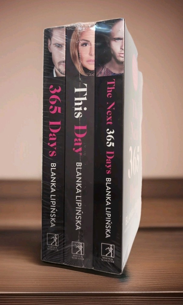 365 Days Trilogy 3 Book Set Blanka Lipinska Fiction Paperback Int’l Best Seller