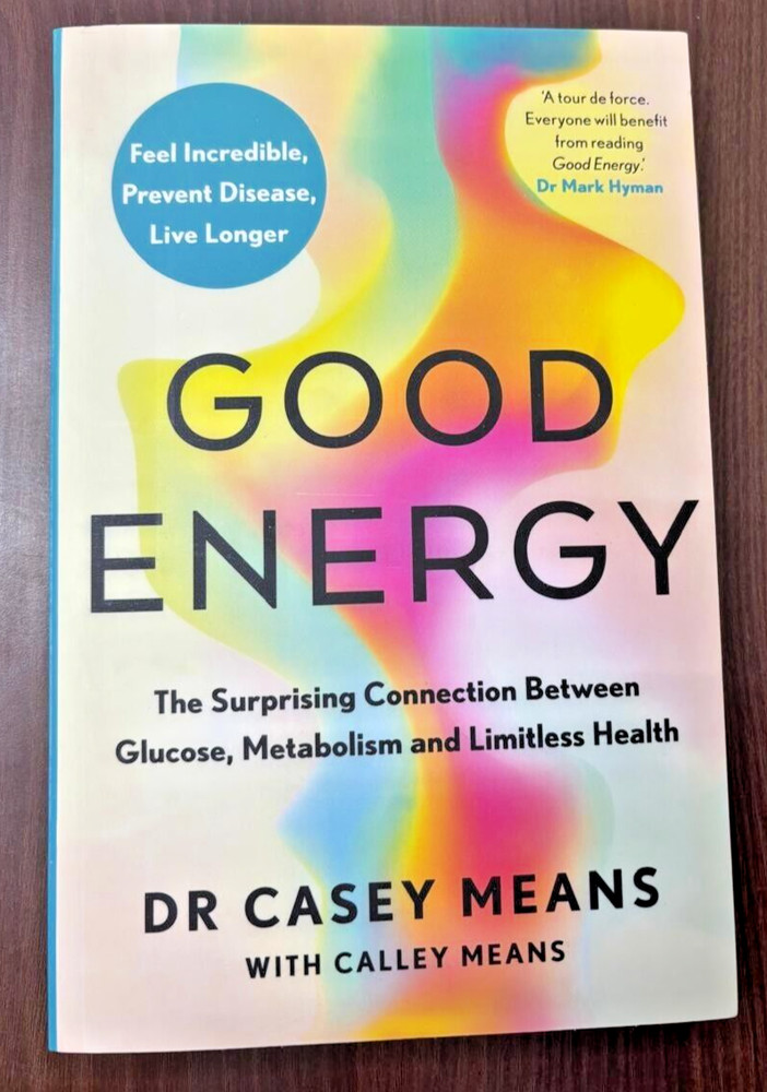 Good Energy by Dr. Casey Means, Paperback Book