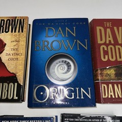 Dan Brown 7 Hardcover Book Lot Robert Langdon Series Set 1-7 HCDJ