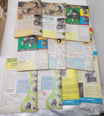 Lot of 10 Vintage Organic Gardening and Farming Magazines 1967 Feb-Dec (No June)