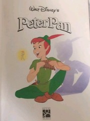 Walt Disney’s Peter Pan Hardcover Book Mouse Works Classics First Printing 1994