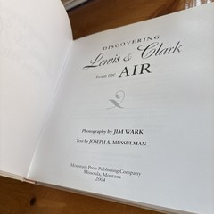 Discovering Lewis and Clark from the Air by Joseph Mussulman (Hardcover) DJ