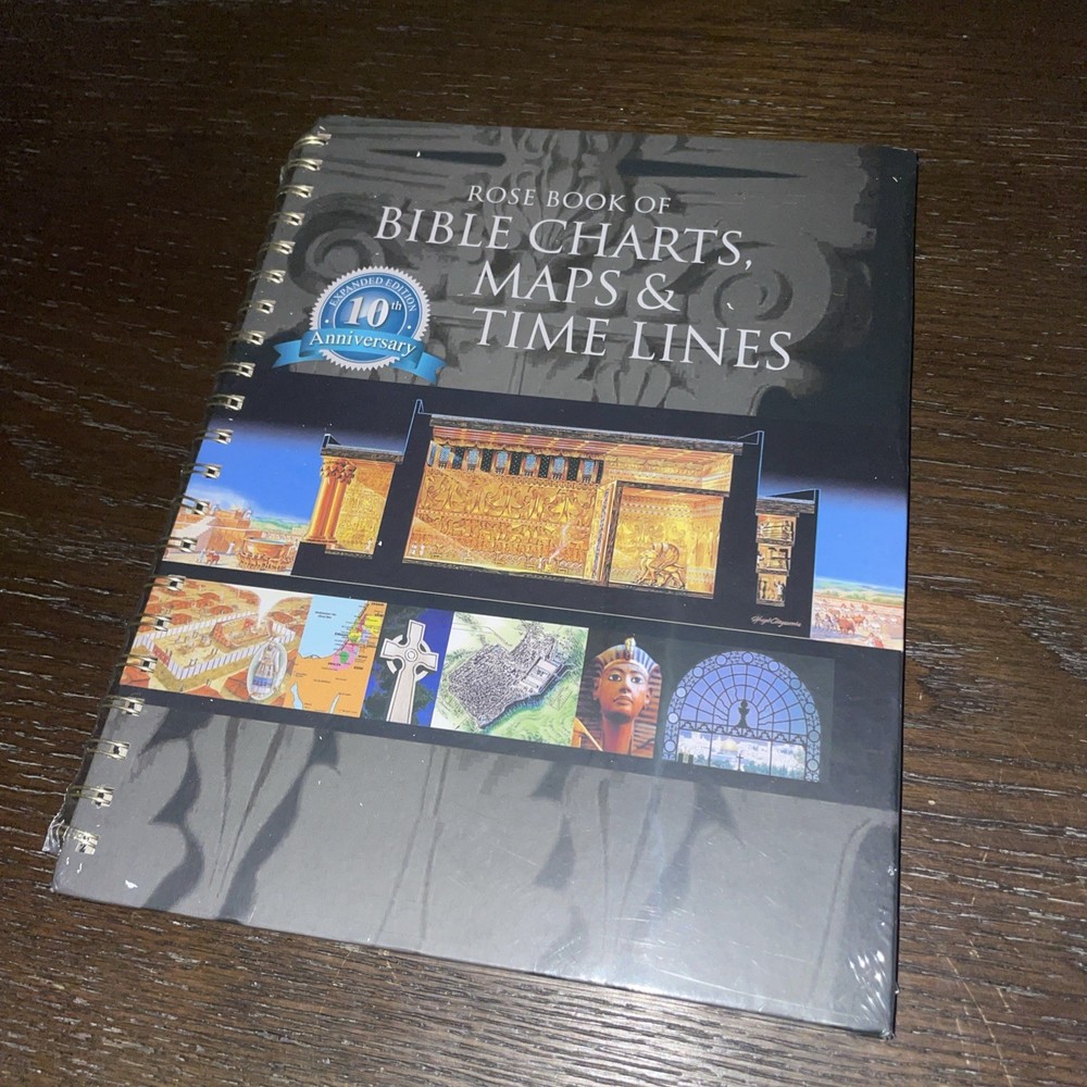 Rose Book of Bible Charts, Maps & Timelines – Full-Color Illustrated Reference