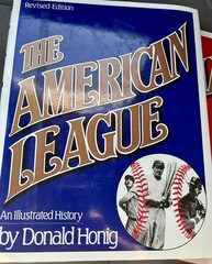 Two Book Set – The American League and The National League Hardcover 1987