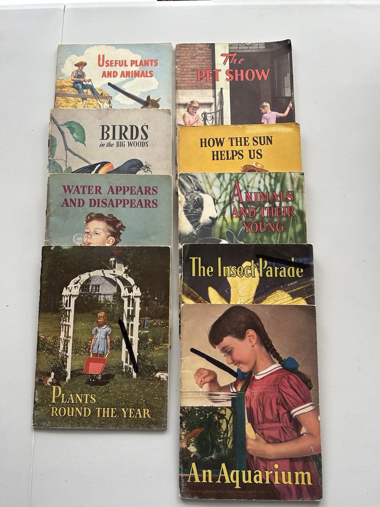 Glenn Blough 1950’s Paperback Children’s Books Set Of 9 FRAGILE