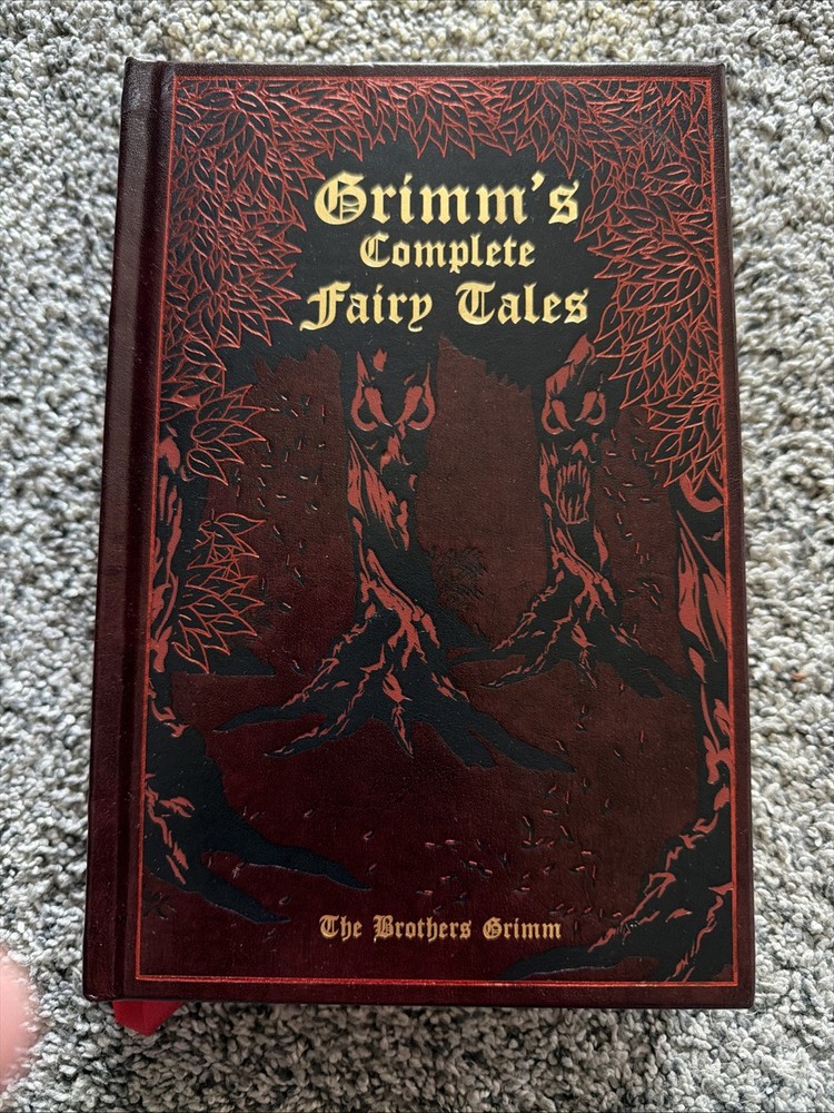Grimms Complete Fairy Tales Leather Bound Canterbury Classics Gilded Page Edges