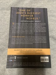 Stephen Graham Jones The Only Good Indians: Novel Paperback Advance Edition