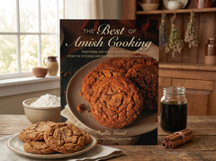 Amish Cookbook „The Best of Amish Cooking” by Phyliss Good Paperback Made in USA