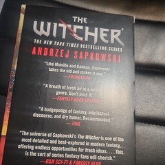 Andrzej Sapkowski The Witcher Paperback Lot: Blood of Elves, Time of Contempt