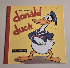 Donald Duck Book, 2007, Reprint of 1st DD Book Fr 1935, 24 Pgs, New Paperback