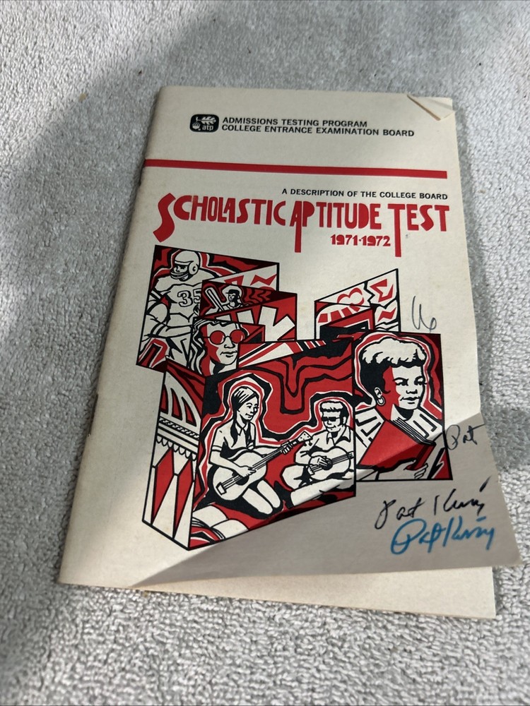A Description of The College Board Achievement Tests Scholastic Apt 1971-72