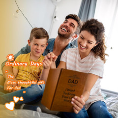 Gifts for Dad Birthday from Daughter Son – Dad I Want to Know Your Life Story Jo