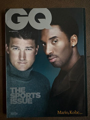 GQ Magazine Back Issue ~ October 2001 ~ KOBE BRYANT, Lemieux / The Sports Issue