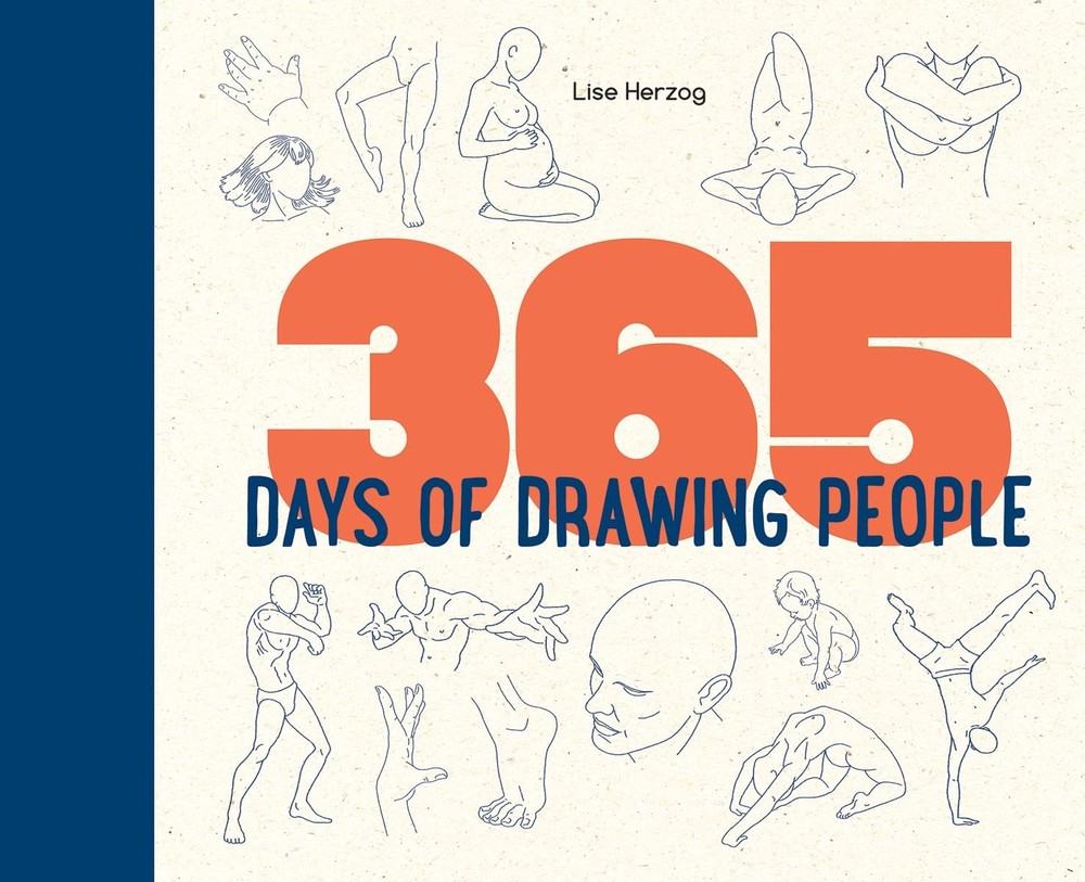 365 Days of Drawing People, Herzog, Herzog, 9780228105329 Fast Free Shipping..