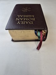 Daily Roman Missal Third Edition Leather Hardcover Catholic Prayer Book