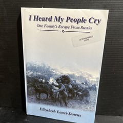 Signed I Heard My People Cry : One Family’s Escape from Russia (Trade PB, 2003)