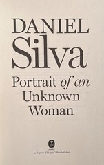 PORTRAIT OF AN UNKNOWN WOMAN by Daniel Silva (2022, Hardcover) 1st/1st