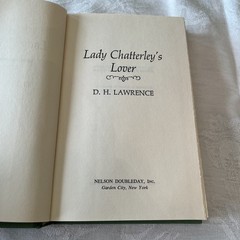 Lady Chatterley’s Lover And Women in Love by D.H. Lawrence – 1928 By Orioli