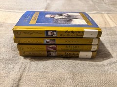 The Royal Diaries Historical Book Series Set of 4 Hardcover Weetamoo/Catherine
