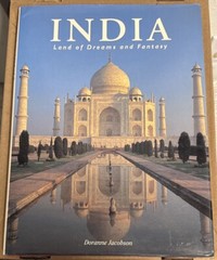 India : Land of Dreams and Fantasy by Doranne Jacobson (1998, Hardcover, GOOD)