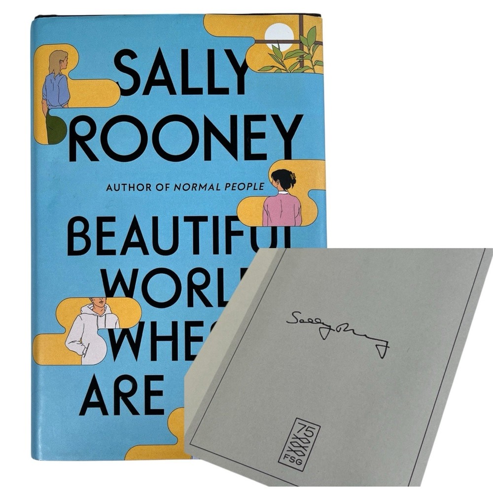 Signed Beautiful World, Where Are You Sally Rooney 1st Edition 2021 Hardcover