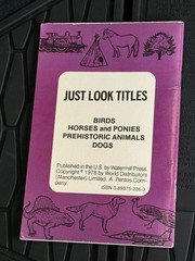 1970’s Paperback Just Look! prehistoric animals book Vintage
