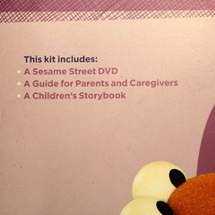 Sesame Street Little Children Big Challenges:Incarceration Ages 4-8 Book/DVD Kit