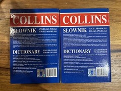 Collins Polish- English Dictionaries Slownik Angielsko-Polski Polsko-Angielski