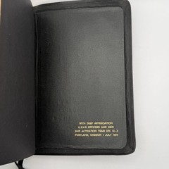 1945 Scofield Reference Bible KJV Oxford Grained Morocco Leather USA Vtg