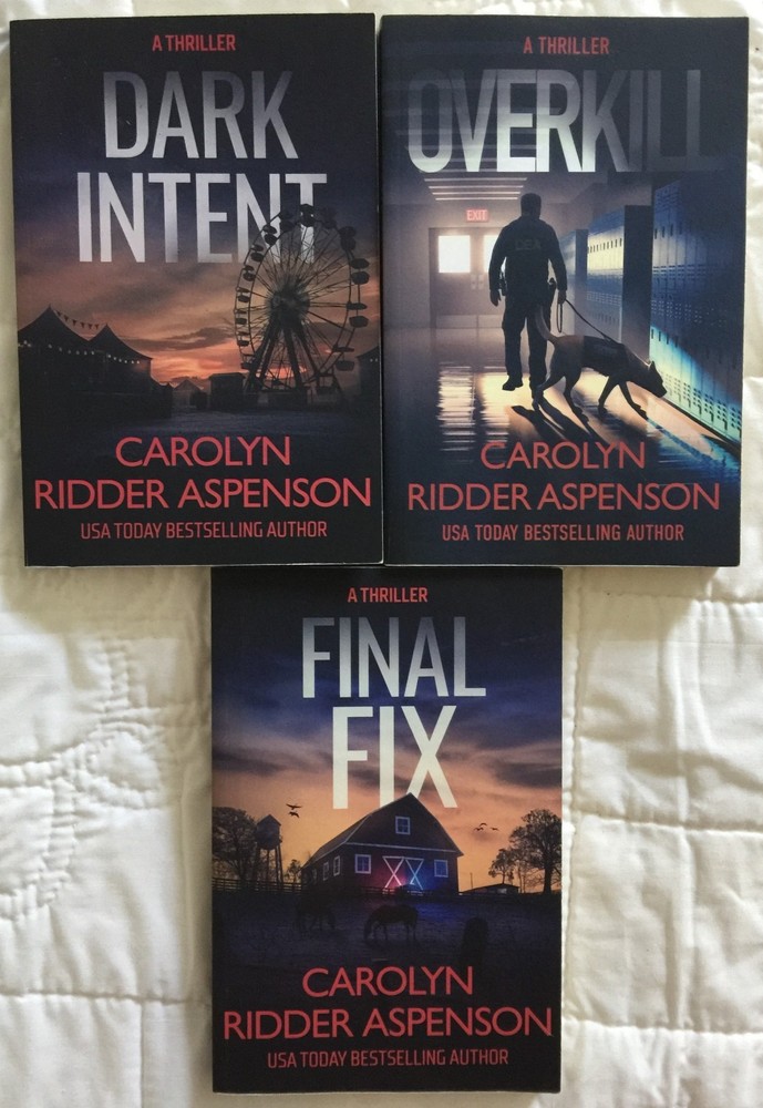 3 Books in the Rachel Ryder Series by Carolyn Ridder Aspenson