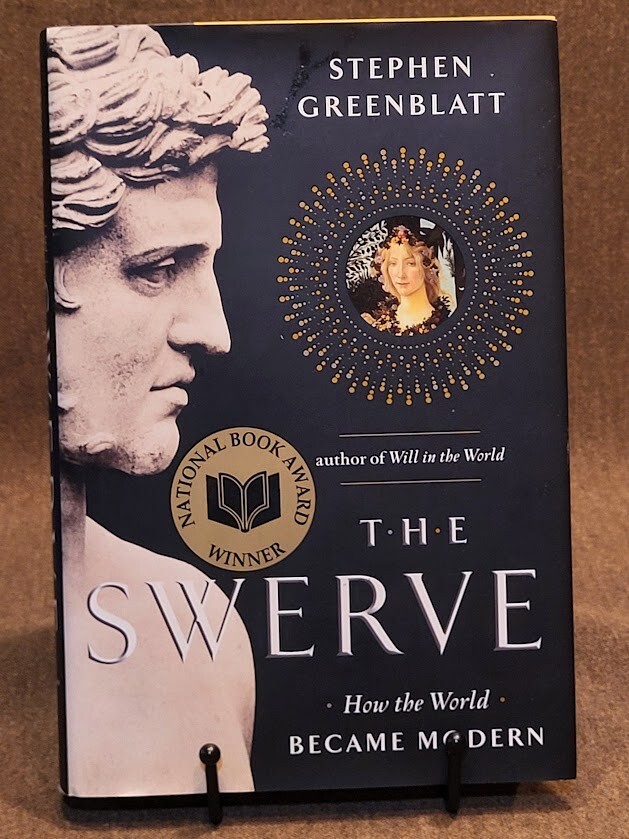 Stephen Greenblatt, The Swerve HC/DJ 2011 SIGNED Like New