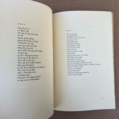 SWEDISH ENGLISH Poems Gunnar Ekelöf 1976 trans. Brita Stendahl LIMITED PRINTING