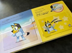 BLUEY Board Books -Set of 2 – The Beach / The Creek – Puffin 2018 – As New Cond.