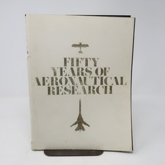 FIFTY YERAS OF AERONAUTICAL RESEARCH (1968) NASA Booklet EP-45 71 Pages Vintage