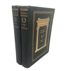 Daniel H. Burnham Architect Planner of Cities Charles Moore 1921 Two Volume Set