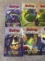 Scholastic RL Stine Goosebumps HorrorLand Thrilling & Frightening 10 Book Series