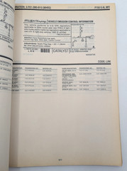 2004 Ford Car Truck Engine Emissions Facts Book Summary Manual Mustang F Series+