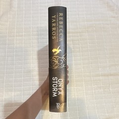Rebecca Yarros Onyx Storm (The Empyrean Ser.) Hardcover Deluxe Edition