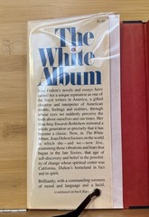 The White Album – Joan Didion (1979, Hardcover) First Edition/Print, 1st/1st, VG