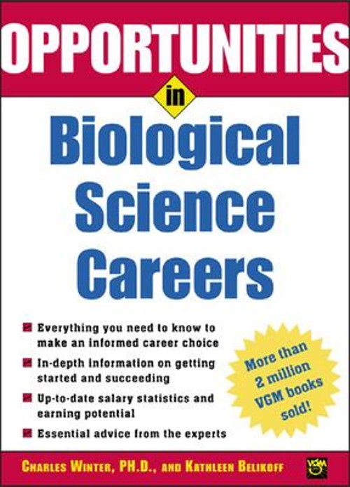 Opportunities in Biological Science Careers Paperback Charles Win