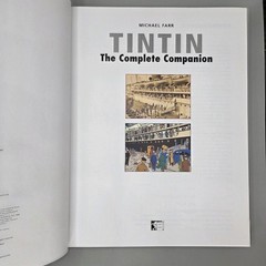Tintin: The Complete Companion by Michael Farr, Herge, HCDJ 2006 Like New