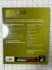 Aula Internacional Plus 4 Curso de Español B2.1 Libro del Alumno 2022, TPB