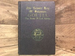 Lesser Key of Solomon Goetia, The Book of Evil Spirits 1916 by De Laurence, Dr.