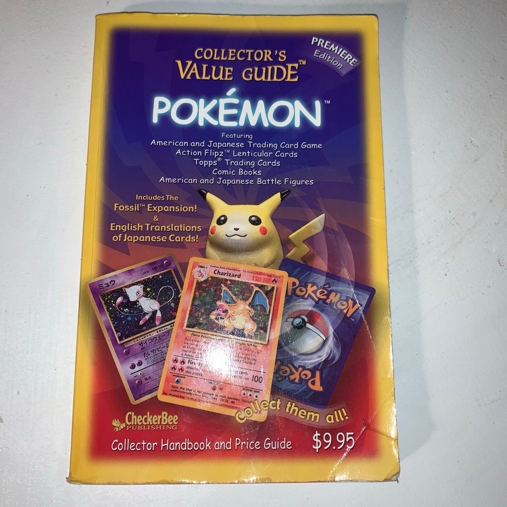 Unbranded Pokemon Collector’s Value Guide One Size Yellow Purple