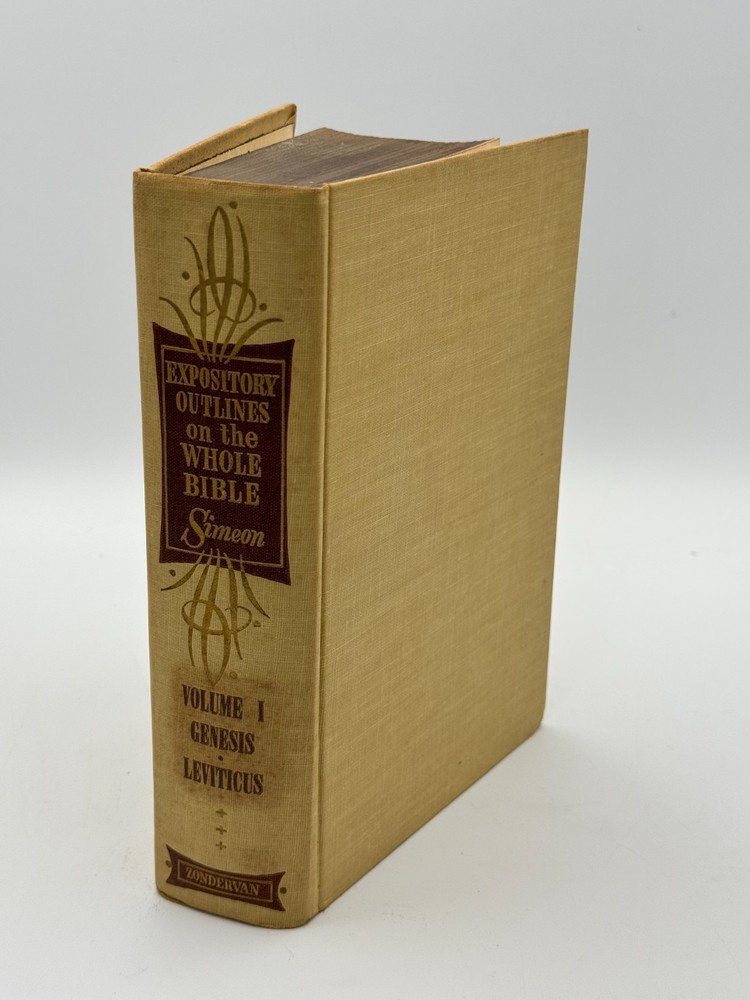 1955 Simeon Expository Outlines Bible Zondervan Hardcover Choose Your Own Bundle