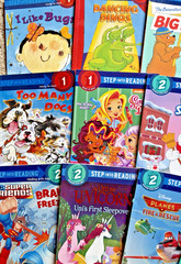 18 Step Into Reading Leveled Early Readers 1-2 Boys Girls Teachers PreK-2nd