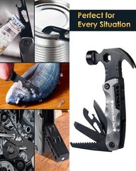 Unique Fathers Day Present – 13-in-1 Cool Hammer Tool
