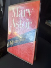 Mary Astor A Life on Film 1971 Hardcover Book DJ First Printing Delacorte Press