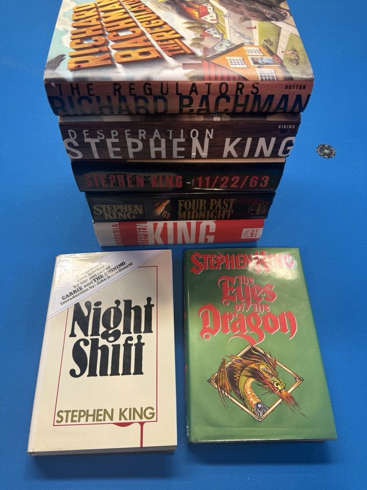 Stephen King – Eyes Of The Dragon 1st Ed. , Night Shift And More Rare Books!!