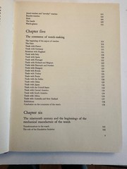 Technique and History of the Swiss Watch 2nd Ed 1970 272 pages & Color plates